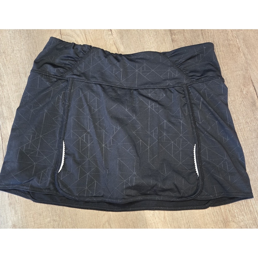 Marika Tech Short Black‎ Skort Size Large Athletic